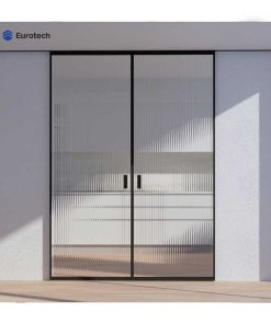 Cửa Trượt Slim Eurotech Hệ VIP 16 Nội Thất 2 Cánh