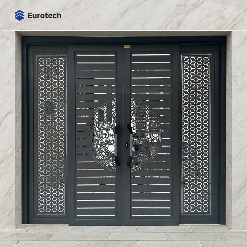 Cửa Cổng Trượt Quay Eurotech Hoàng Gia – Đẳng Cấp Mặt Tiền, Chuẩn Xuất Khẩu Quốc Tế 🏡 Xây Nhà Mới – Đừng Bỏ Qua Cửa Cổng, Nét Chào Đón Đầu Tiên Của Tổ Ấm