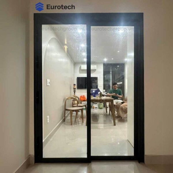 Cua Slim Truot Quay 2 Canh Ngan Phong Cua Nhom Eurotech
