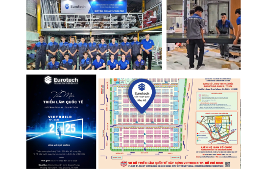 Vietbuild 2025 Gian HÀng CỬa TrƯỢ Quay Eurotech 2025 (1)