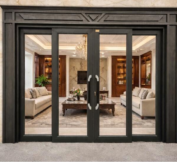 Cửa trượt quay Eurotech Hệ Hoàng Gia Bản Lớn 120 – Nẹp Rời 8.0
