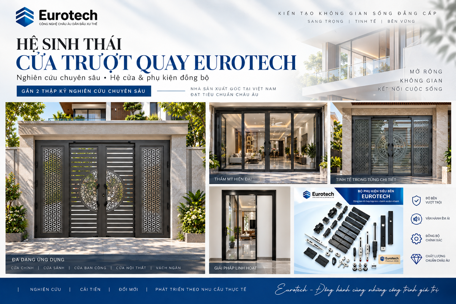 CỬA SẮT TRƯỢT QUAY VÀ CỬA NHÔM TRƯỢT QUAY KHÁC NHAU GÌ?