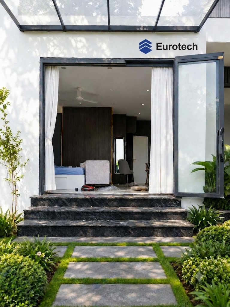 cua slim truot quay 3 cánh Eurotech